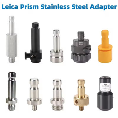 Купить Призма адаптер 5/8 1/4 нитки преобразователь универсальный центральный столб соединитель для Leica Base GPS RTK Общая станция Производство в сети