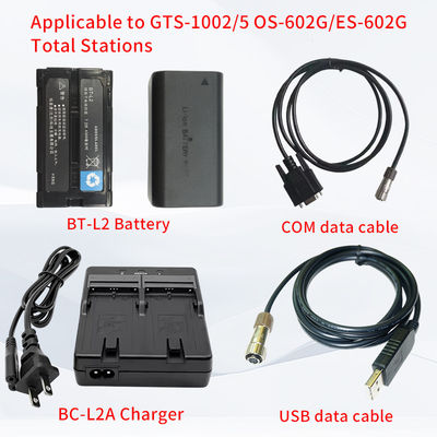 Купить Suitable for GTS-1002/5, OS-602G/ES-602G Total Stations BT-L2 Battery BC-L2A Charger Производство в сети