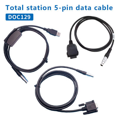 DOC129 Кабель передачи данных для TOPCON SOKKIA Общие станции ES/OS/PS на ПК (win11) 5 пин