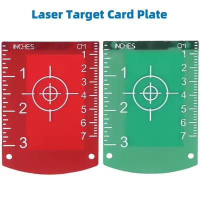 6 PCS Magnetic Inch-cm Leveling Board Target Plate Card для лазерных линий горизонтальные и вертикальные средства измерения расстояния