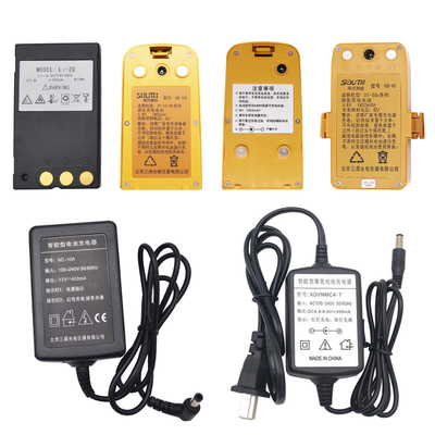 Аккумулятор электронного теодолита SOUTH DT-02/05/NT023L Аккумулятор электронного теодолита NB10B/Li20 Зарядное устройство NC-10A