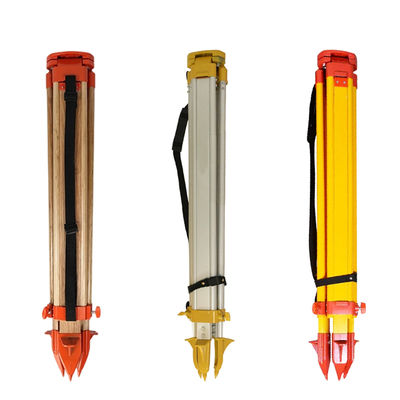 Трехугольник из массивного дерева из алюминиевого сплава с уровнем духа, инженерный измерительный прибор, устойчивая к ударам телескопическая опора