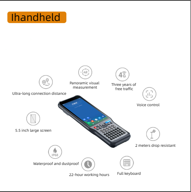 RTK Измерение GNSS GIS Сборник данных Hi-Target IHAND55 GPS контроллер 2